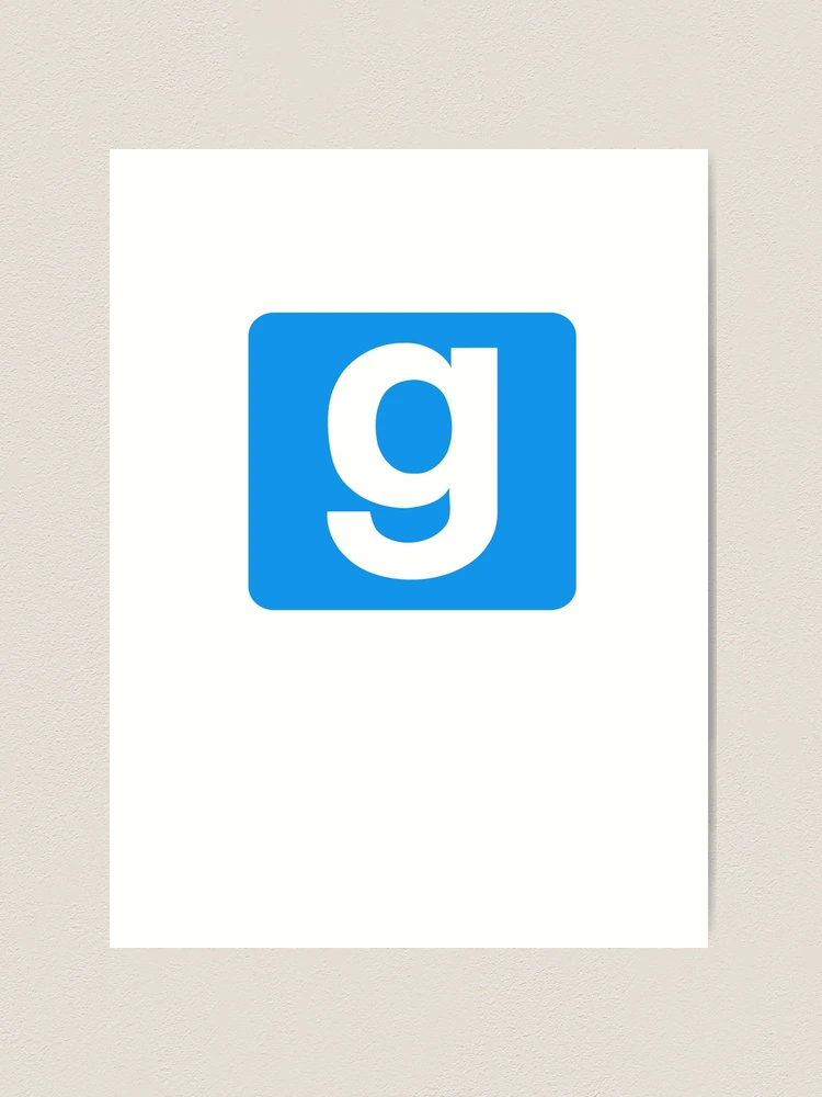 Garry's Mod Logo Poster for Sale by Maxtown