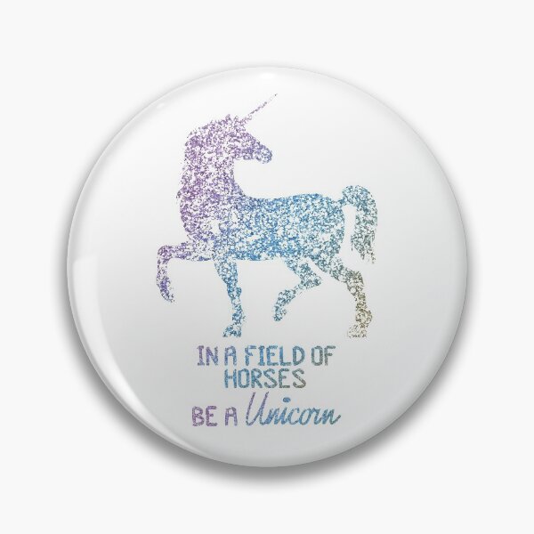 Item preview, In a field of horses, be a Unicorn designed and sold by lfmdesigns.