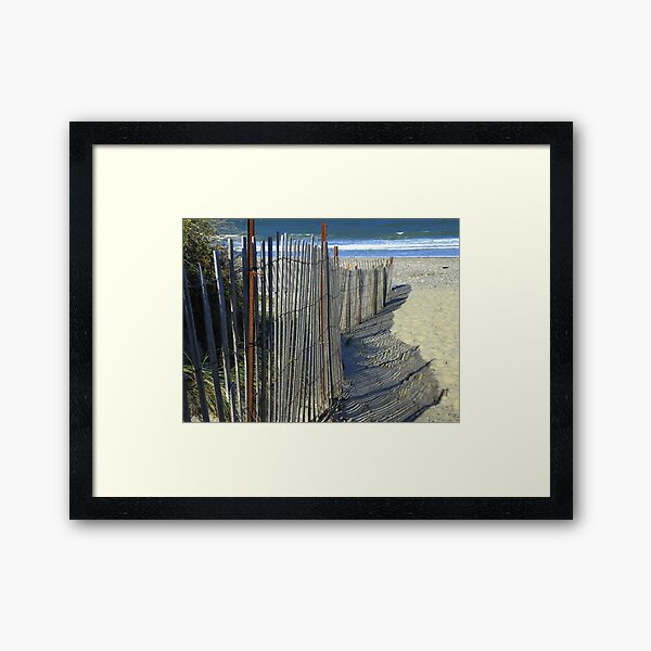 Rexhame Beach - Marshfield, Massachusetts Framed Art Print