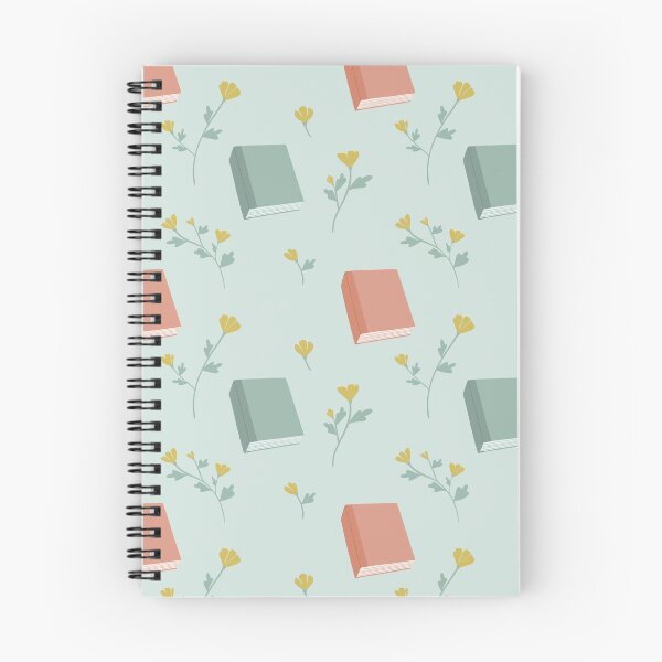 Item preview, Books and Flowers Mint designed and sold by Vaeya.