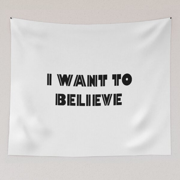 Item preview, i want to believe designed and sold by emblan.