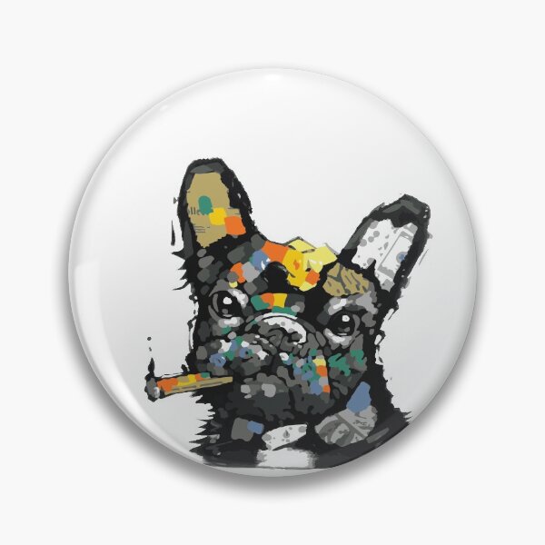 Item preview, French Bull Dog Smoking A Cigar designed and sold by MikeyLegs.