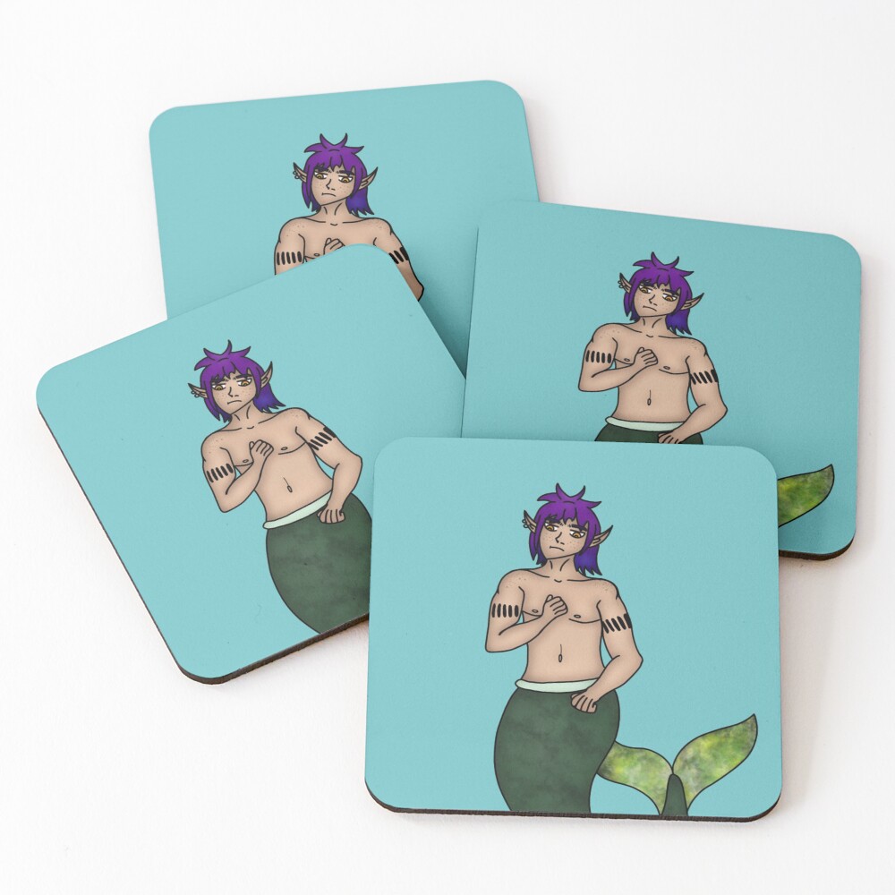 Item preview, Coasters (Set of 4) designed and sold by CreateWithRose.