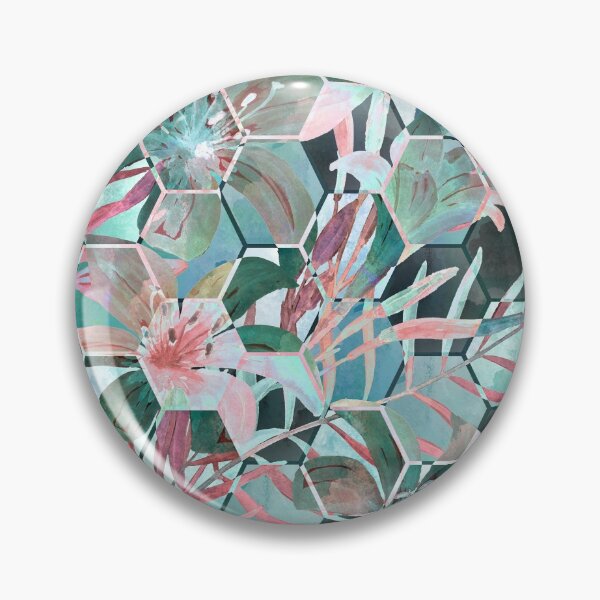 Item preview, Floral, geometric abstraction designed and sold by marinaklykva.