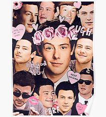 Cory Monteith Collage Poster