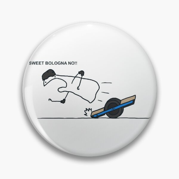 Item preview, Onewheel Nosedive Sock (Colored) (Florkofcows inspired) (SWEET BOLOGNA NO!!) designed and sold by wonwheel.