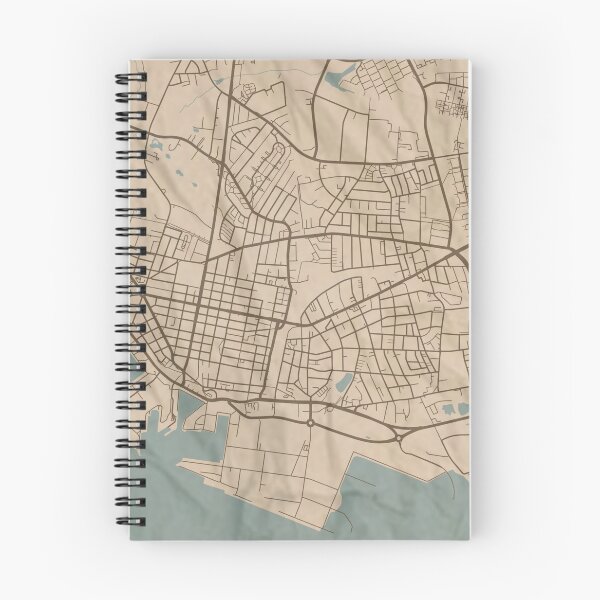 Item preview, Esbjerg Sepia Map designed and sold by CPTVDesign.
