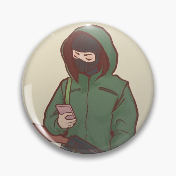 Item preview, militant anarchist gf designed and sold by Viroraptor.