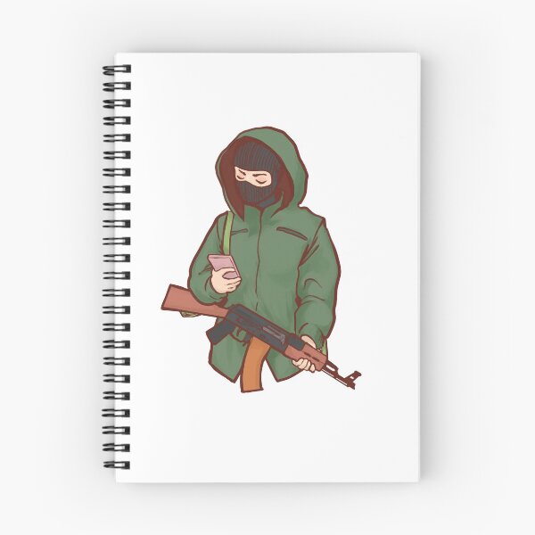 Item preview, militant anarchist gf designed and sold by Viroraptor.