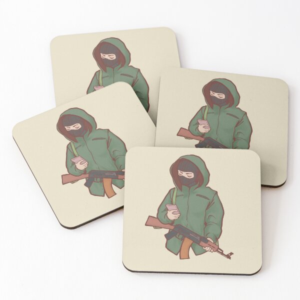 Item preview, militant anarchist gf designed and sold by Viroraptor.