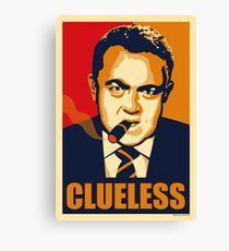 CLUELESS Canvas Print