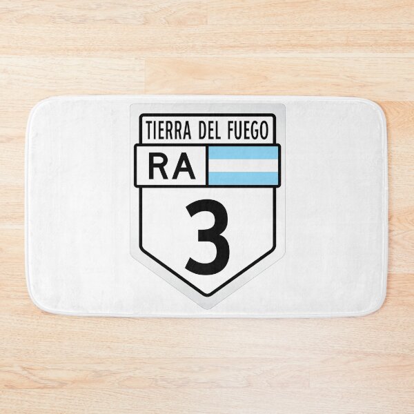 Item preview, Argentina Ruta 3 Highway Sign designed and sold by travelwitheric.