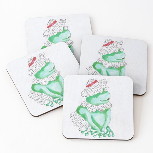 Item preview, Poetry Green Frog designed and sold by PeeJayArt.
