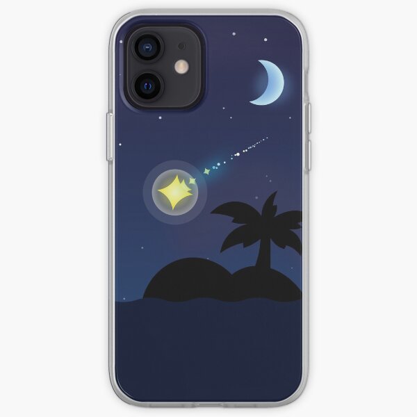 Animal Crossing New Horizons Night Sky - Diseño inspirado en Shooting Star Funda blanda para iPhone