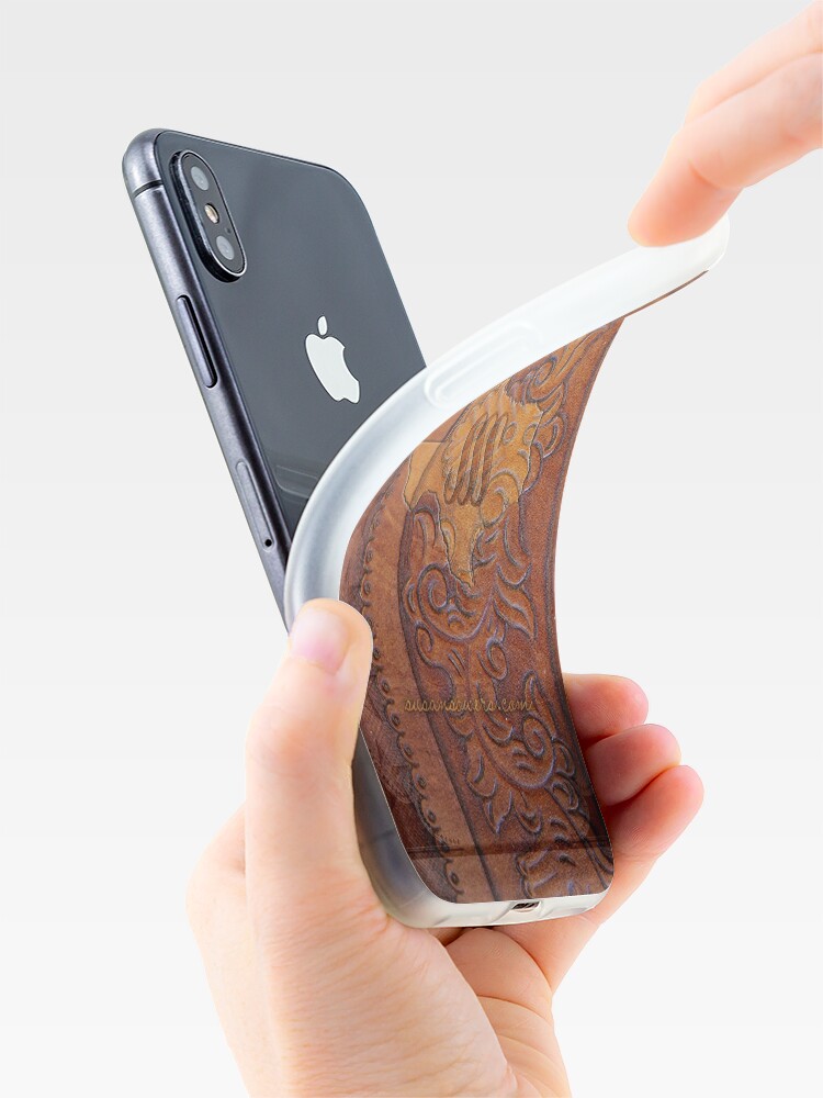 Alternate view of Texas Leather iPhone Case & Cover