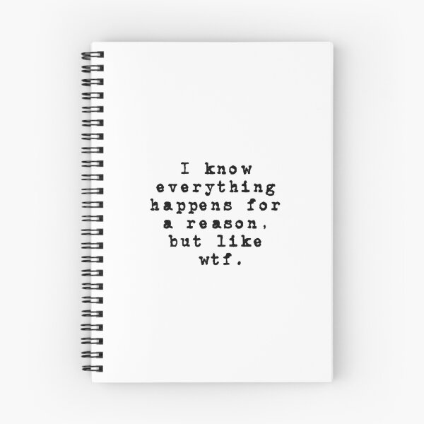 Item preview, I know everything happens for a reason, but like wtf designed and sold by mackspage.