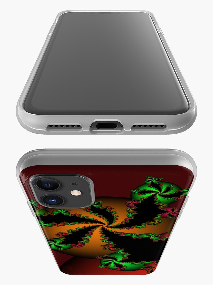 Alternate view of Jingle Bells Fractal iPhone Case & Cover