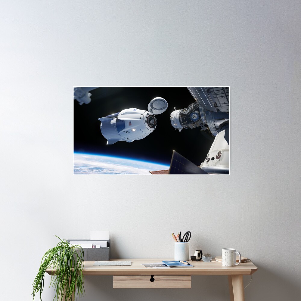 SpaceX Crew Dragon Poster
