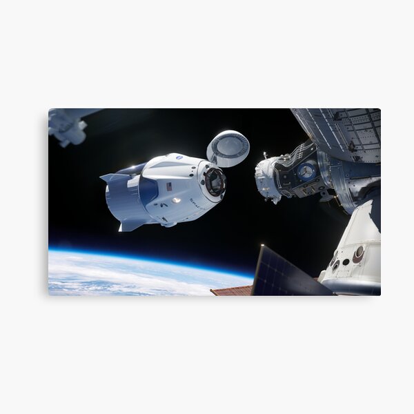 SpaceX Crew Dragon Canvas Print