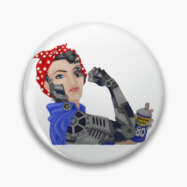 Item preview, Cyborg Rosie - Color designed and sold by ChePanArt.