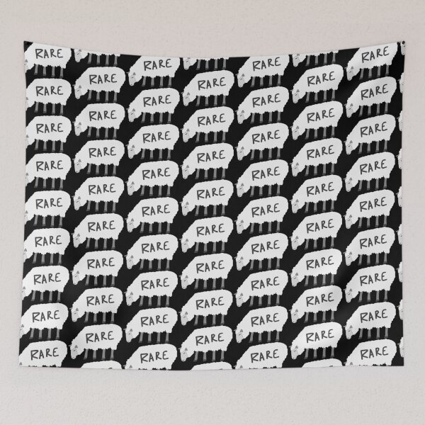 Item preview, RARE Clothing White Sheep Logo designed and sold by RAREClothingCo.