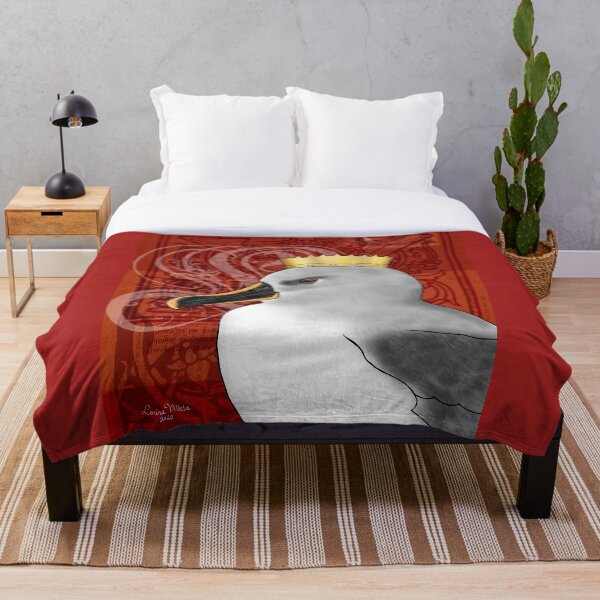Grey-headed Albatross Throw Blanket