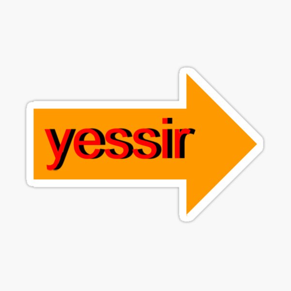 Yessir Sticker by Regensburg Guide for iOS & Android