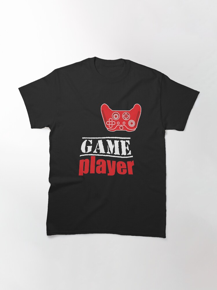 Alternate view of Game player Classic T-Shirt