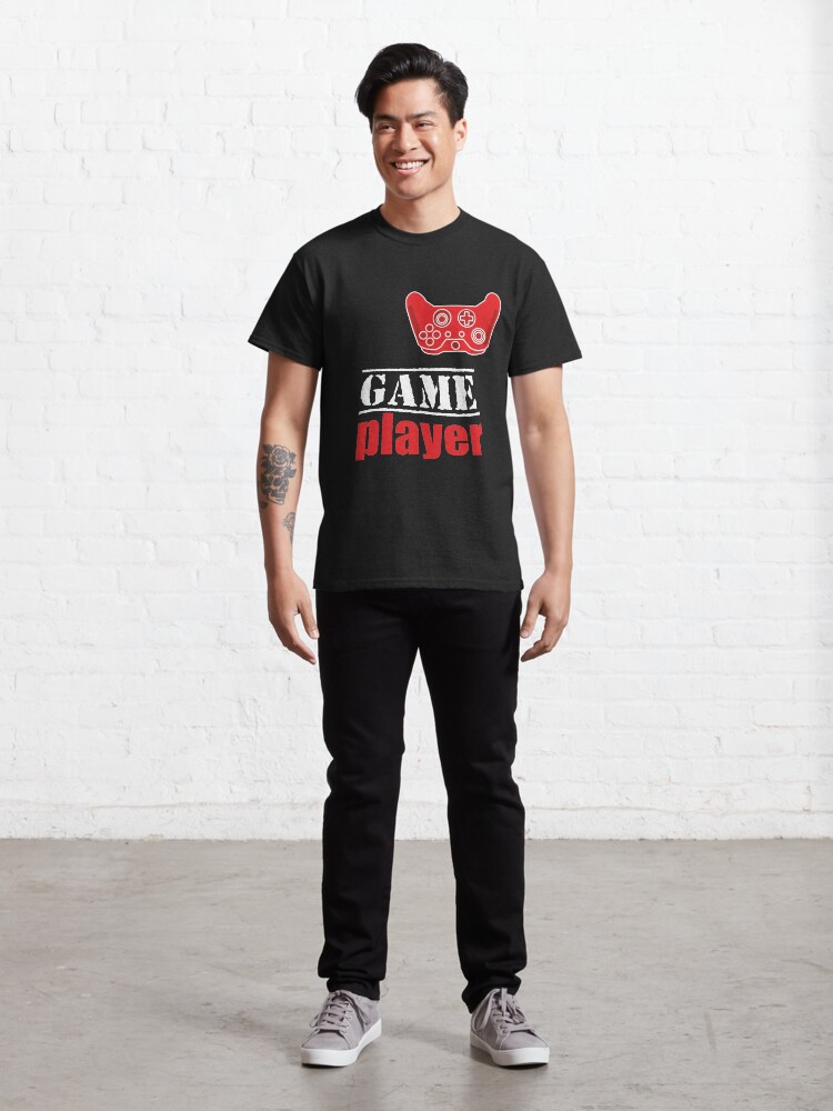 Alternate view of Game player Classic T-Shirt