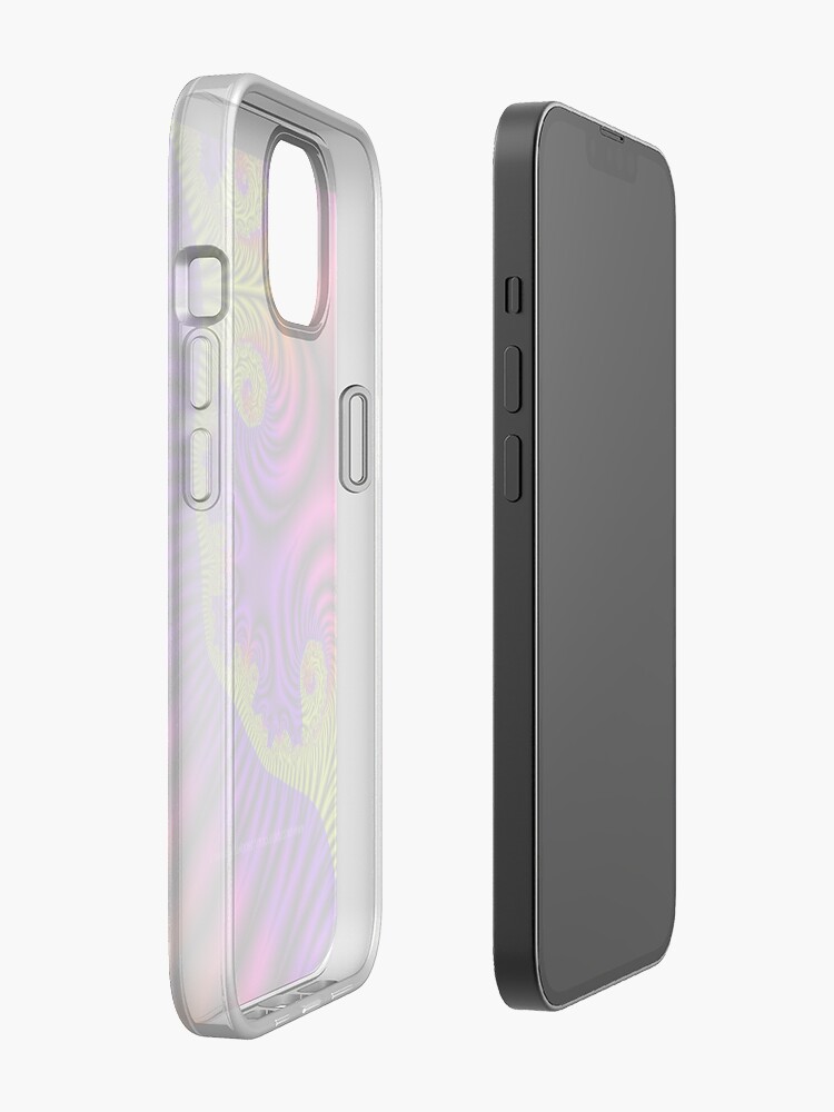 Alternate view of Fractal Ribbons iPhone Case