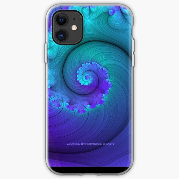 Designed & manipulated fractal iPhone Soft Case