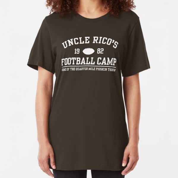 UNCLE RICO'S FOOTBALL CAMP Slim Fit T-Shirt