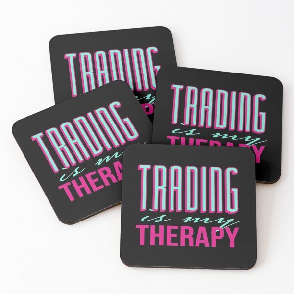 Item preview, Trading Is My Therapy designed and sold by MaplewoodMerch.