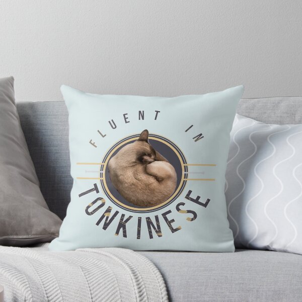 Item preview, Fluent in Tonkinese curled up designed and sold by Dpe1974.