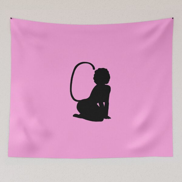 Item preview, Catgirl Pin Up Silhouette designed and sold by ChePanArt.