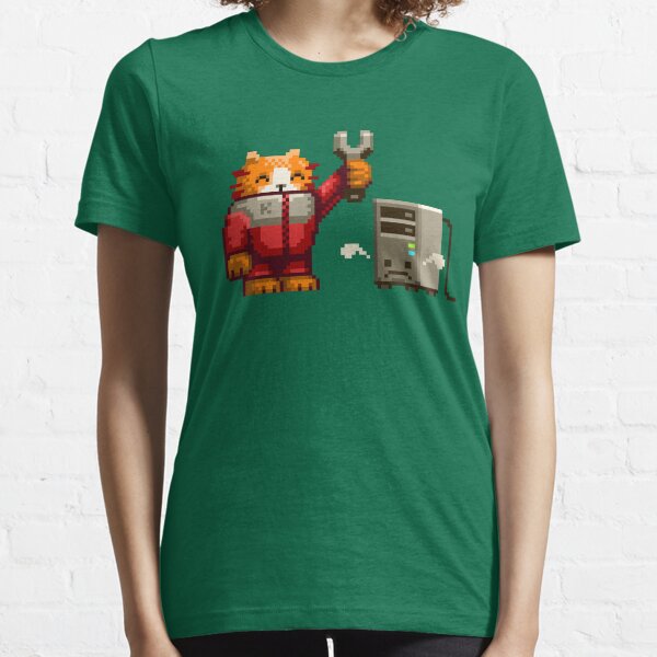 Naughty Computer - no text version Essential T-Shirt