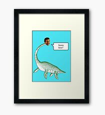 Loch Ness Mobster Framed Print