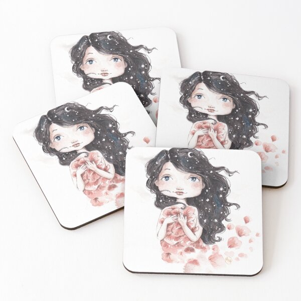 Item preview, floral moon designed and sold by iMaya.