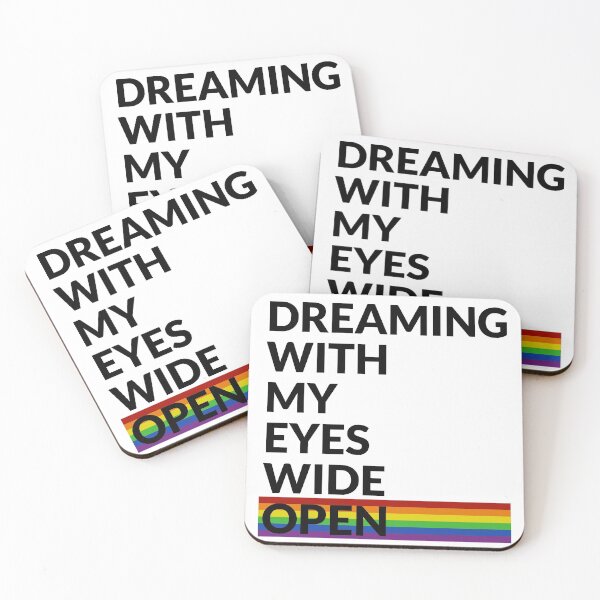 Item preview, DREAMING WITH MY EYES WIDE OPEN designed and sold by Pride Art.