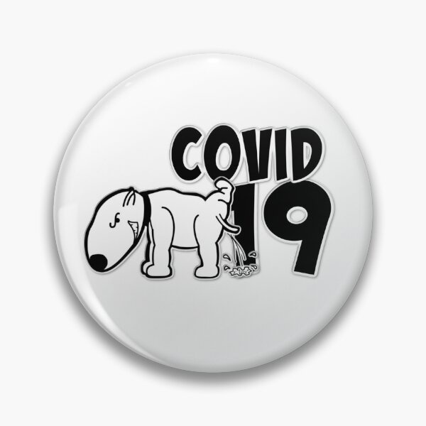 Item preview, DOG PEEING ON COVID-19 CORONA VIRUS CHINESE FLU 2020 designed and sold by Nextlevellife.