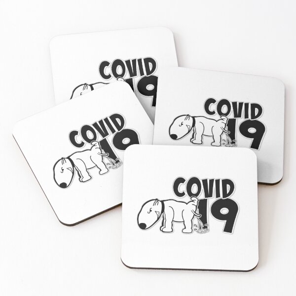 Item preview, DOG PEEING ON COVID-19 CORONA VIRUS CHINESE FLU 2020 designed and sold by Nextlevellife.