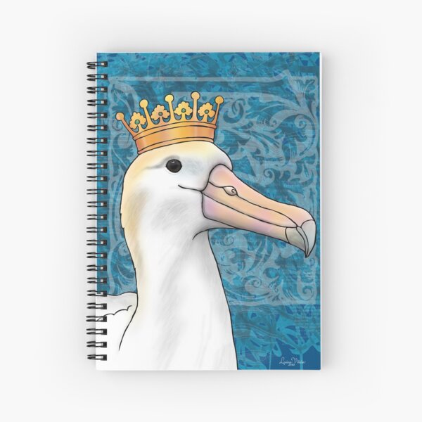 Short-tailed Albatross Spiral Notebook