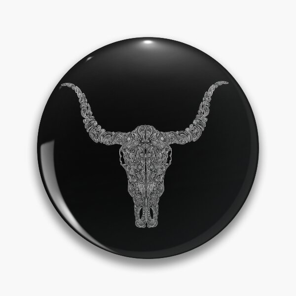 Item preview, Paisley Bull Skull White designed and sold by ChePanArt.
