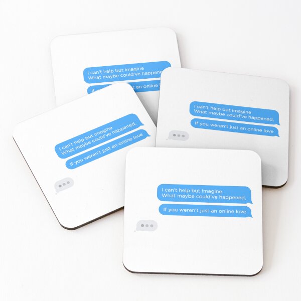 Item preview, Online Love Text Message Conversation designed and sold by aestheticqueen.