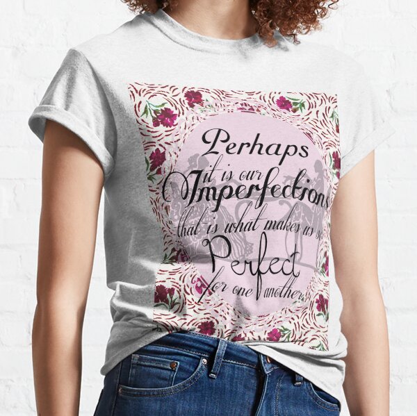 Jane Austen's "Emma" Inspired Victorian Silhouettes Classic T-Shirt