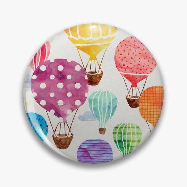 Hot Air Balloon Pin