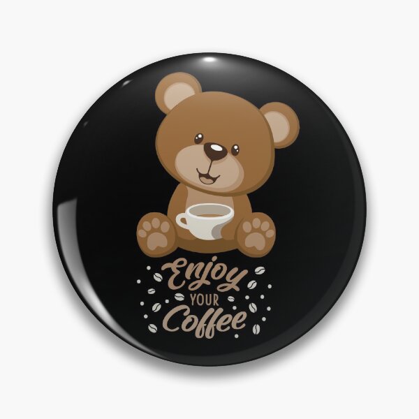 Item preview, Cute Baby Bear Enjoy Your Coffee designed and sold by Lighvision.