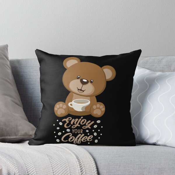 Item preview, Cute Baby Bear Enjoy Your Coffee designed and sold by Lighvision.