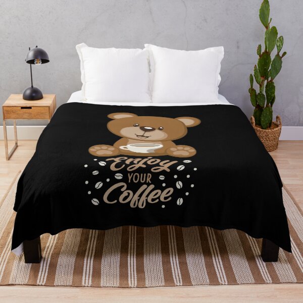Item preview, Cute Baby Bear Enjoy Your Coffee designed and sold by Lighvision.