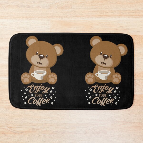 Item preview, Cute Baby Bear Enjoy Your Coffee designed and sold by Lighvision.
